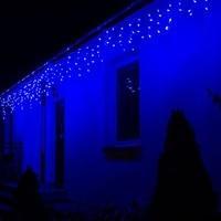 Гірлянда бахрома вулична (зовнішня) Springos 12 м 300 LED CL302 Blue