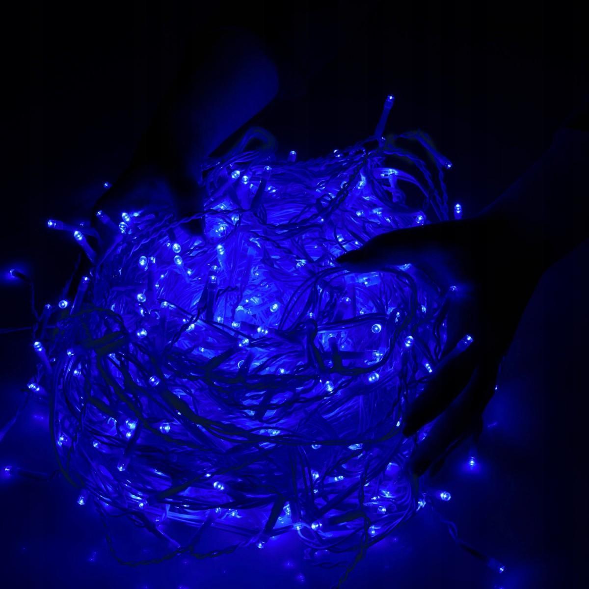 Гірлянда бахрома вулична (зовнішня) Springos 12 м 300 LED CL302 Blue