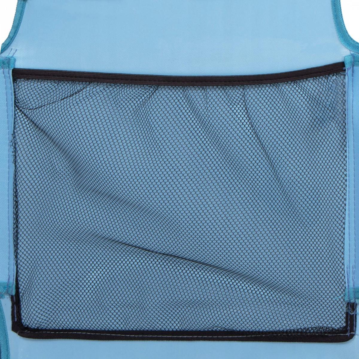 Шезлонг (лежак) для пляжу, тераси і саду з колесами і навісом Springos GC0045