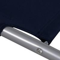 Шезлонг (лежак) для пляжу, тераси і саду з колесами і навісом Springos GC0044