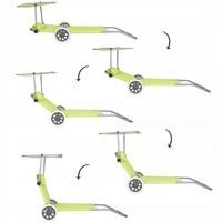 Шезлонг (лежак) для пляжу, тераси і саду з колесами і навісом Springos GC0043