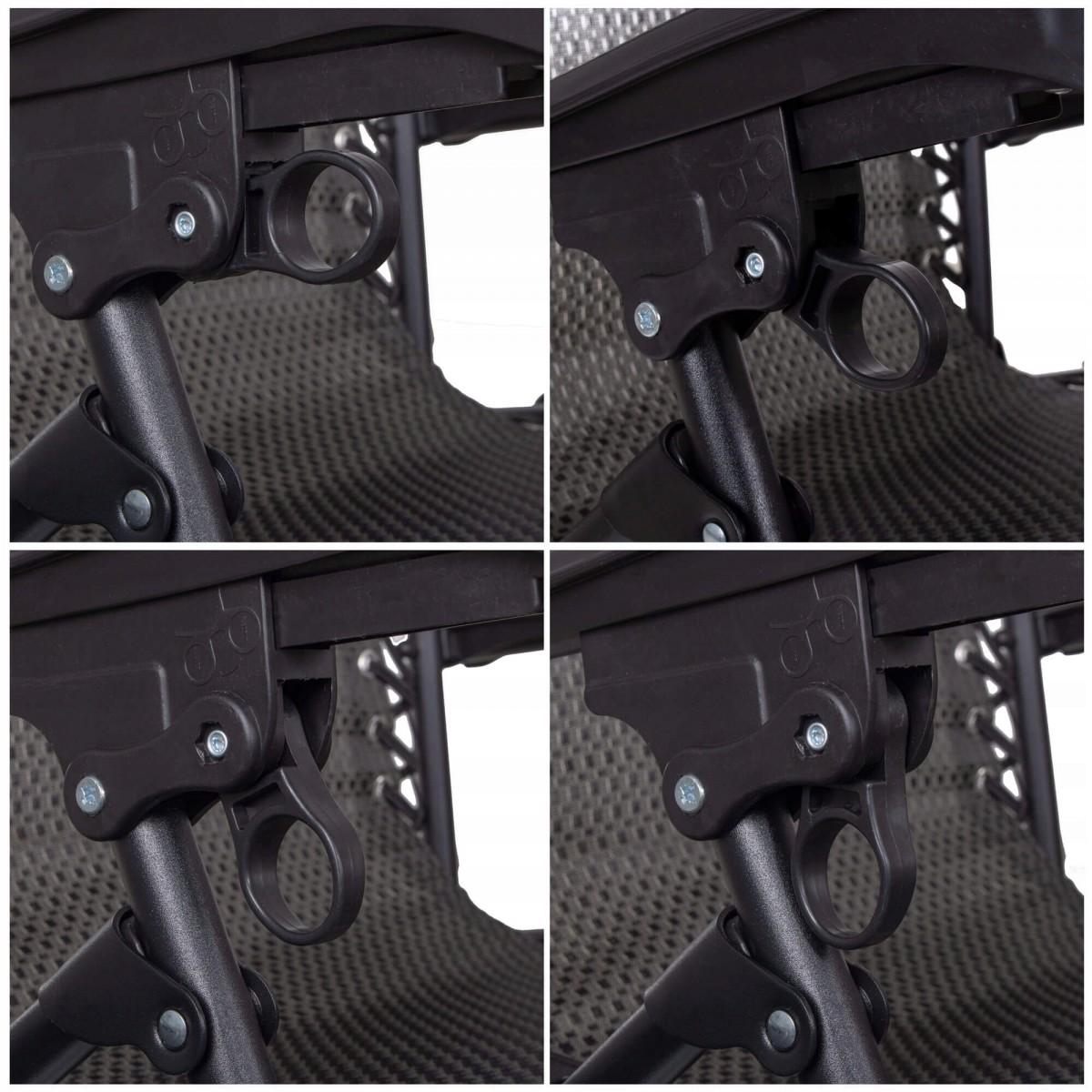 Шезлонг (крісло-лежак) для пляжу, тераси і саду Springos Zero Gravity GC0001