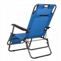 Шезлонг (крісло-лежак) для пляжу, тераси і саду Springos Zero Gravity GC0004
