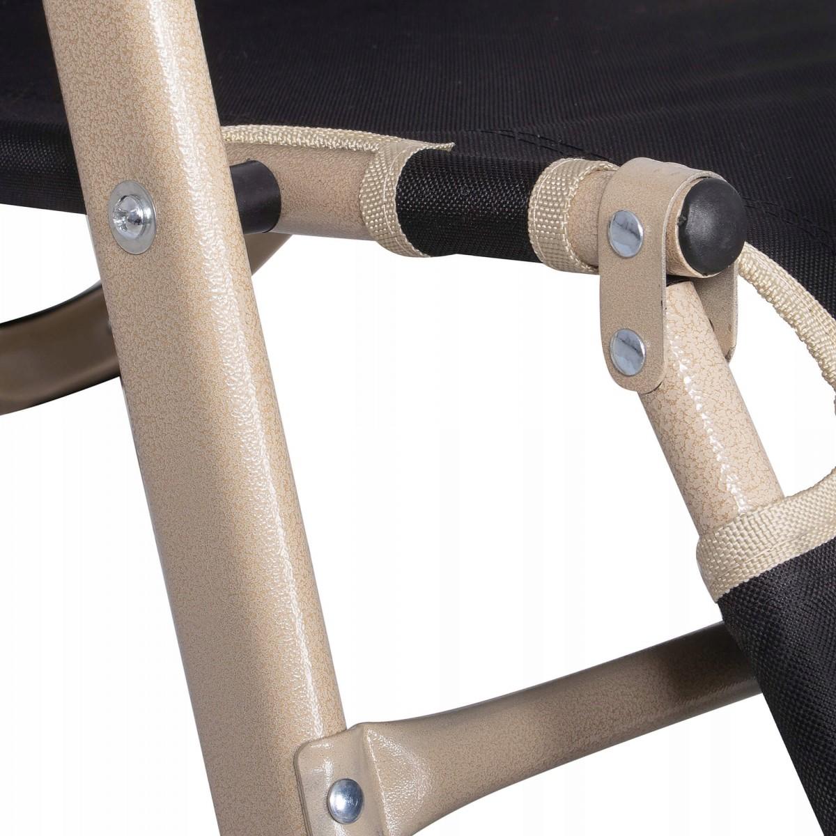 Шезлонг (крісло-лежак) для пляжу, тераси і саду Springos Zero Gravity GC0037