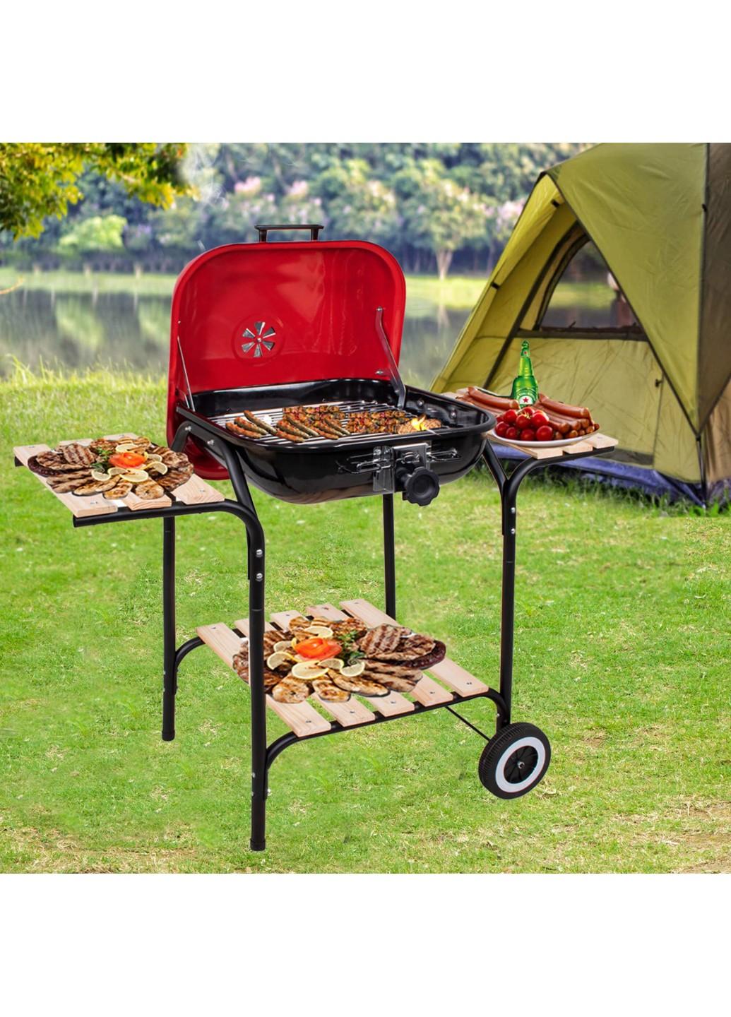 Гриль-барбекю садовий вугільний переносний Springos G0009