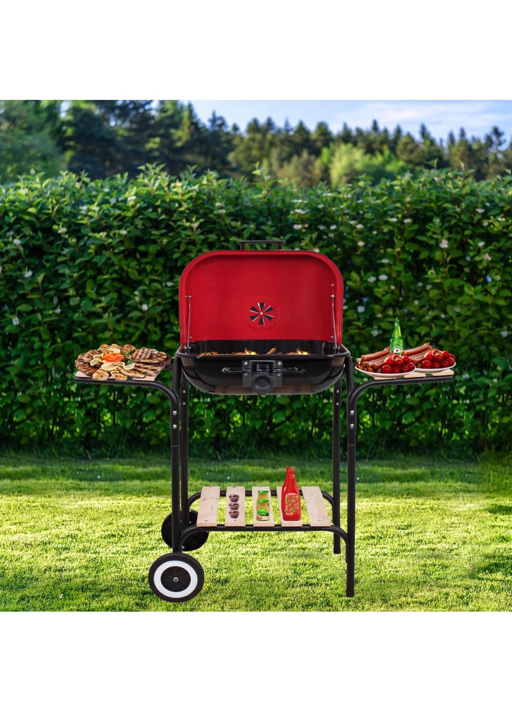 Гриль-барбекю садовий вугільний переносний Springos G0009