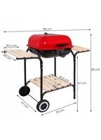 Гриль-барбекю садовий вугільний переносний Springos G0009