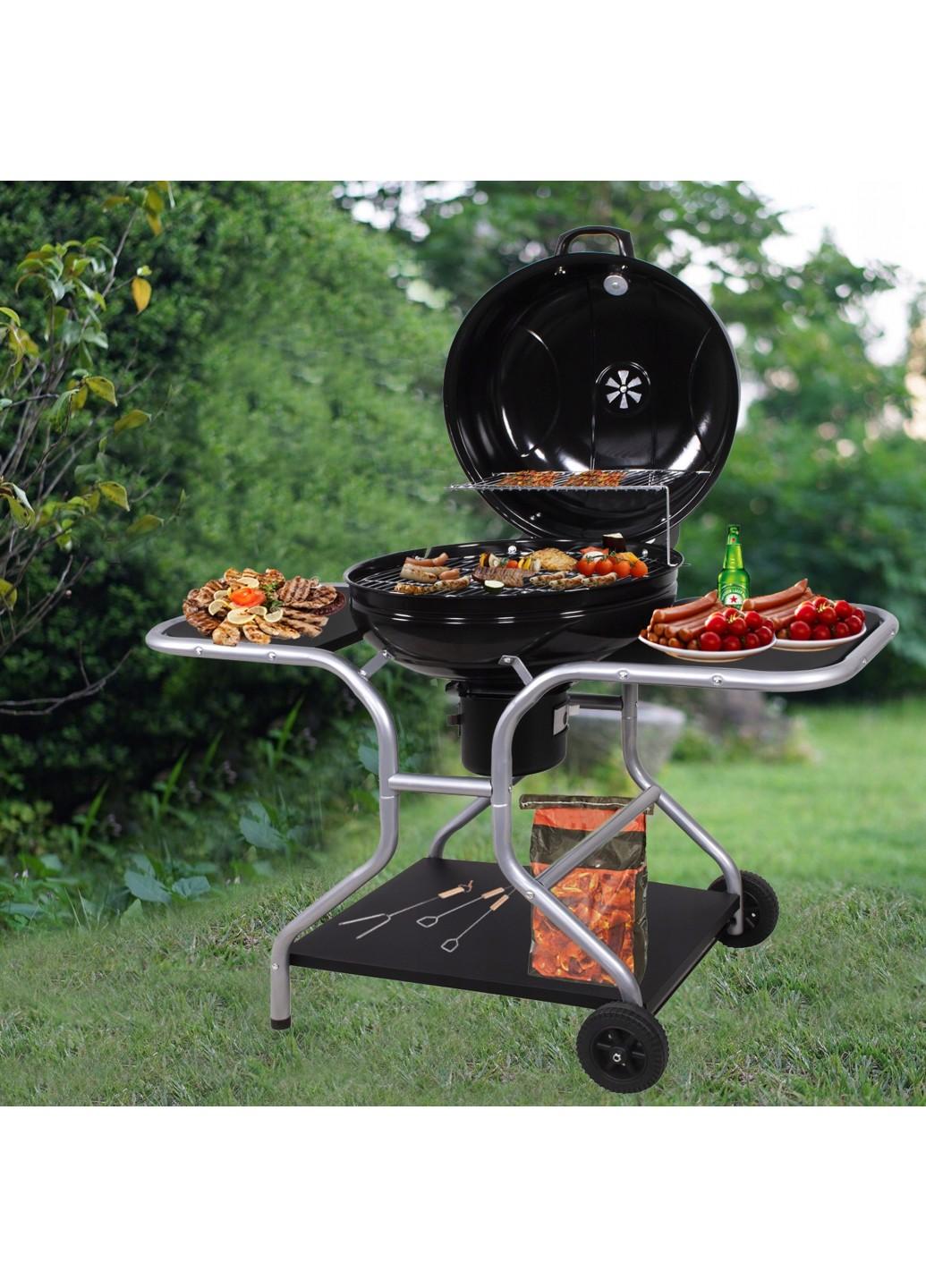Гриль-барбекю садовий вугільний переносний Springos G0014