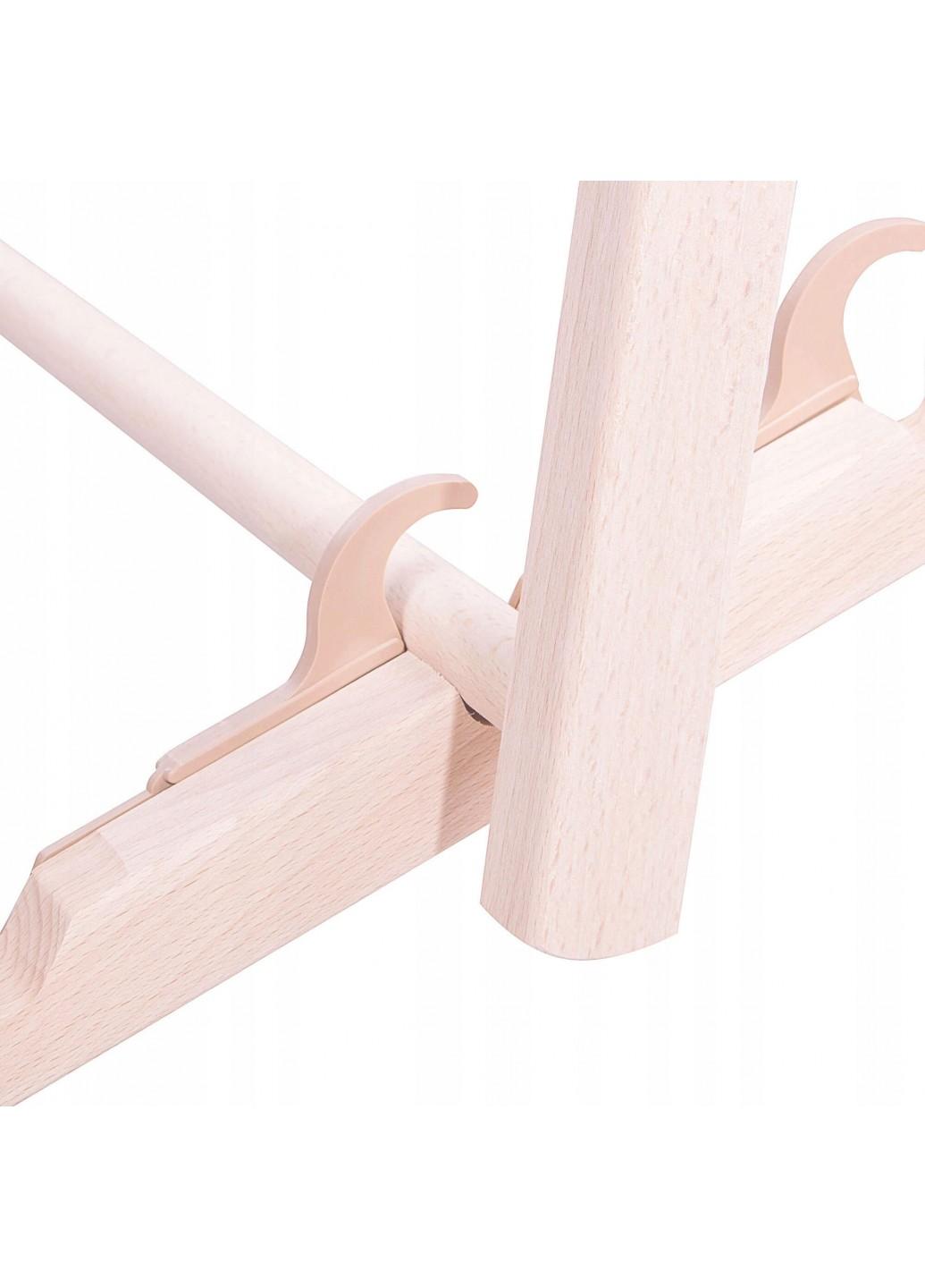 Шезлонг (крісло-лежак) дерев'яний для пляжу, тераси і саду Springos DC0001 YL