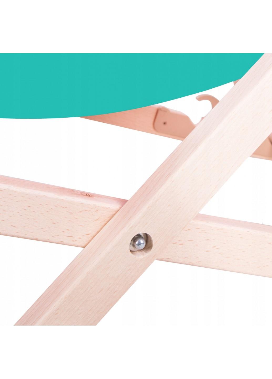 Шезлонг (крісло-лежак) дерев'яний для пляжу, тераси і саду Springos DC0001 TR