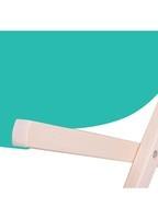 Шезлонг (крісло-лежак) дерев'яний для пляжу, тераси і саду Springos DC0001 TR