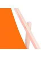 Шезлонг (крісло-лежак) дерев'яний для пляжу, тераси і саду Springos DC0001 OR