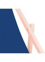 Шезлонг (крісло-лежак) дерев'яний для пляжу, тераси і саду Springos DC0001 NB