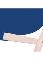 Шезлонг (крісло-лежак) дерев'яний для пляжу, тераси і саду Springos DC0001 NB