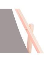 Шезлонг (крісло-лежак) дерев'яний для пляжу, тераси і саду Springos DC0001 GRAY