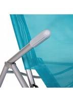 Шезлонг (лежак) для пляжу, тераси і саду Springos GC0046