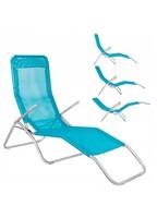 Шезлонг (лежак) для пляжу, тераси і саду Springos GC0046
