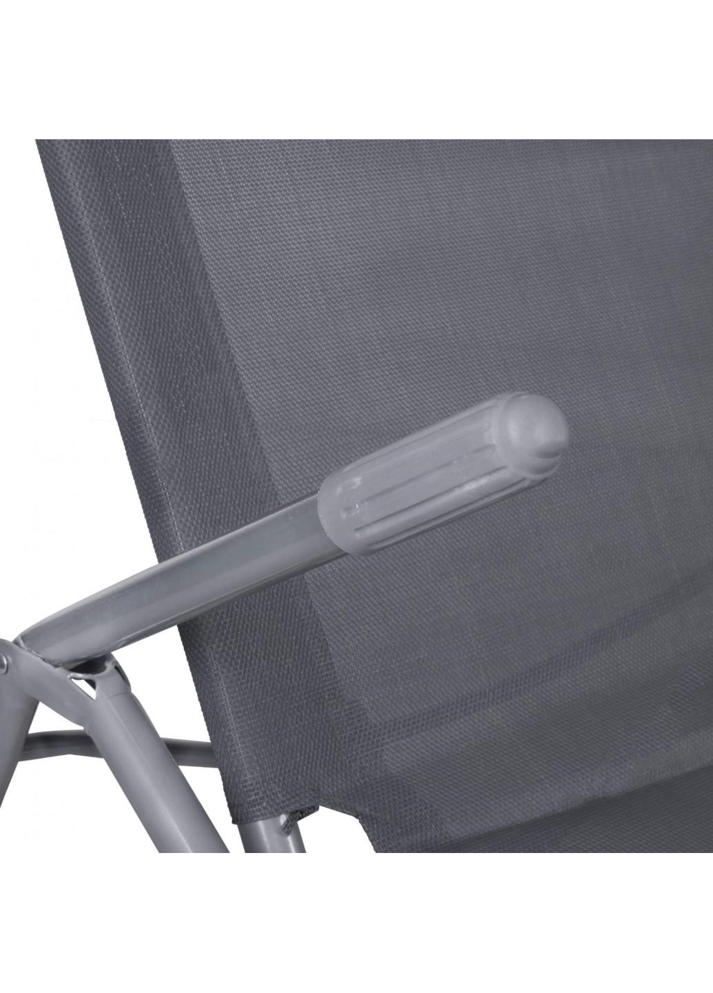 Шезлонг (лежак) для пляжу, тераси і саду Springos GC0016