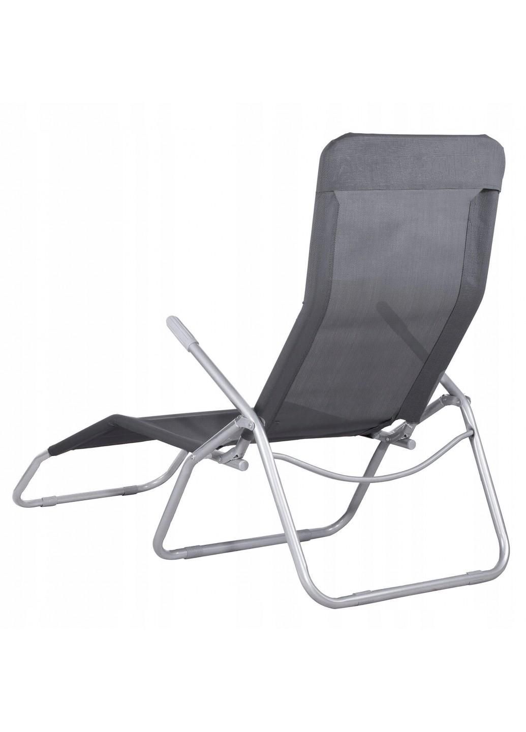 Шезлонг (лежак) для пляжу, тераси і саду Springos GC0016