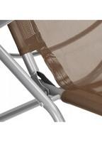 Шезлонг (лежак) для пляжу, тераси і саду Springos GC0048