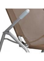 Шезлонг (лежак) для пляжу, тераси і саду Springos GC0048