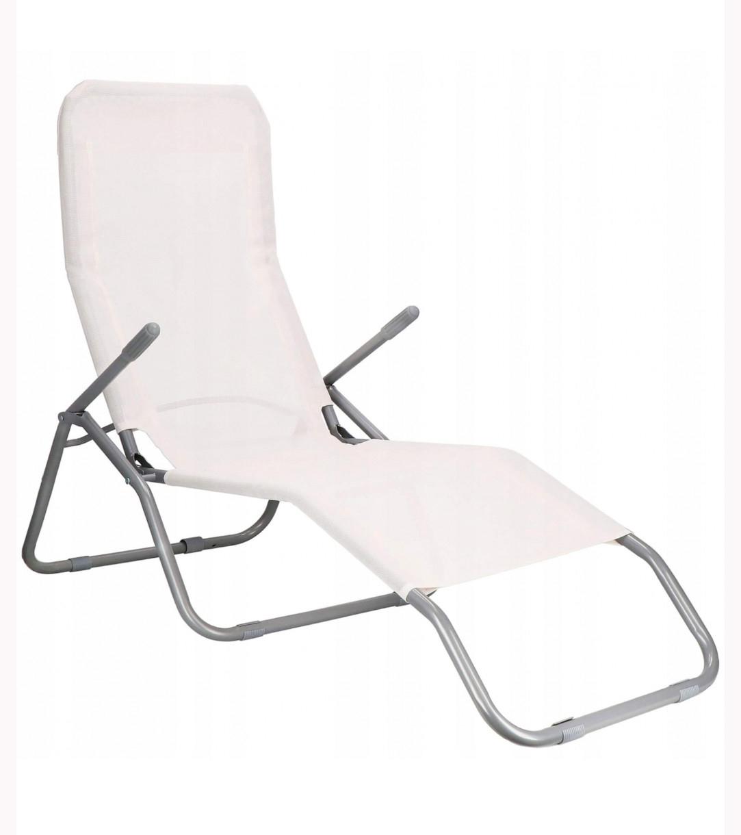 Шезлонг (лежак) для пляжу, тераси і саду Springos GC0032