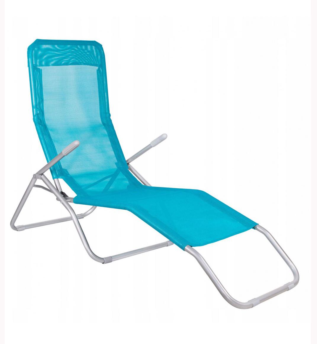 Шезлонг (лежак) для пляжу, тераси і саду Springos GC0046