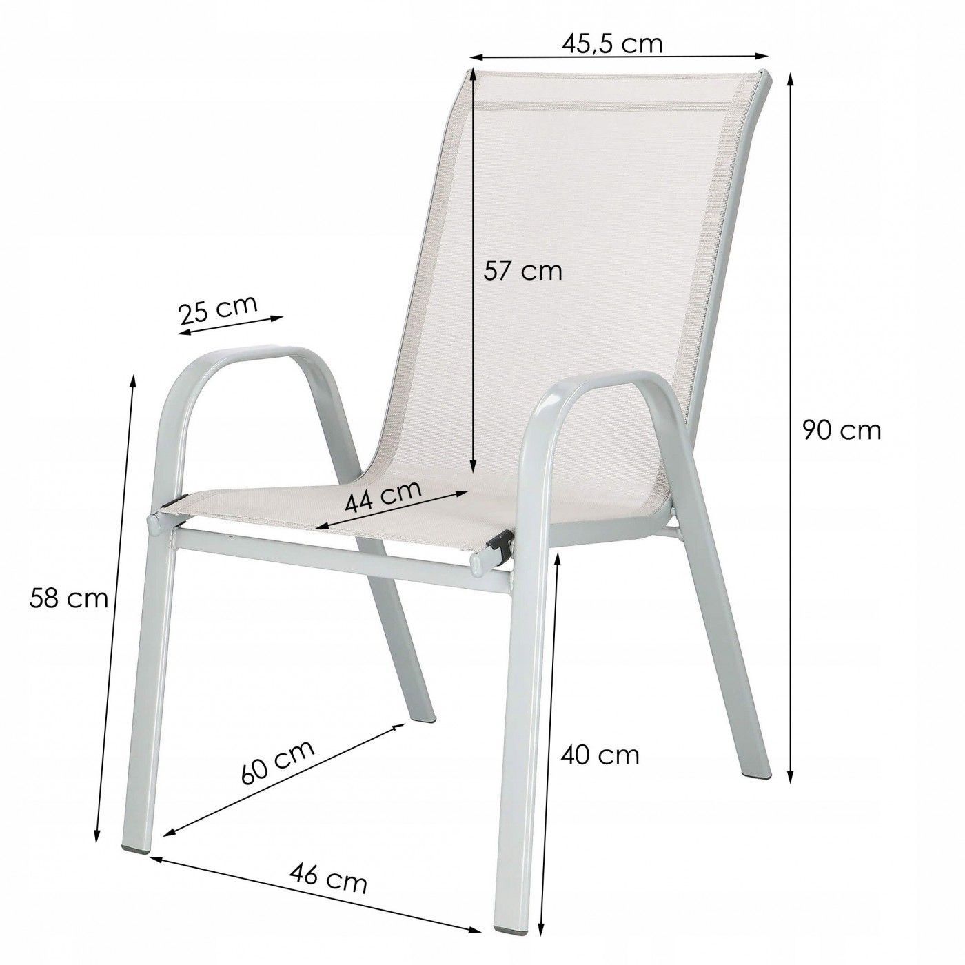 Крісло садове Springos для балкону і тераси GC0035