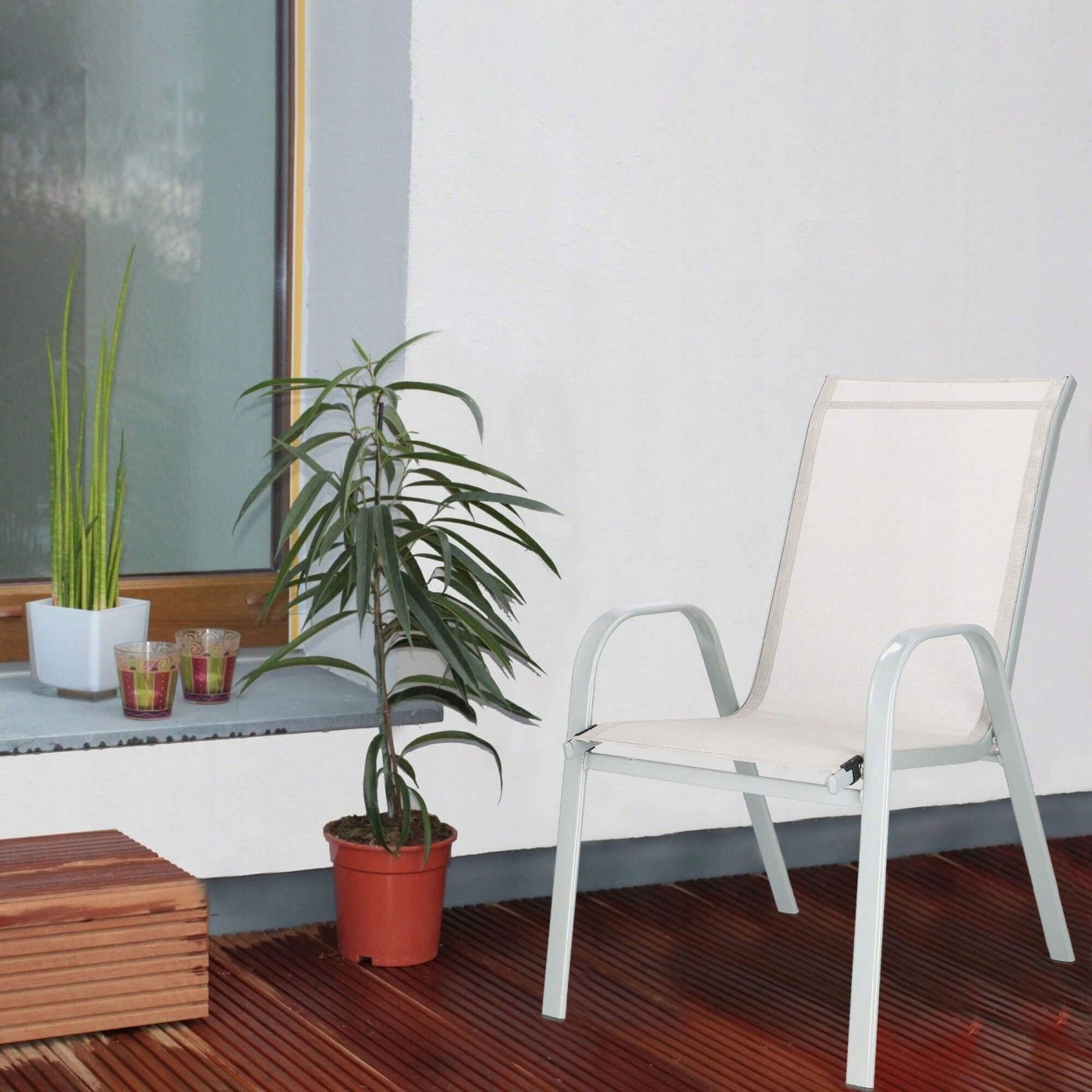 Крісло садове Springos для балкону і тераси GC0035