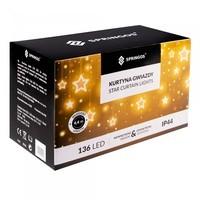 Гірлянда бахрома вулична (зовнішня) Springos 2 м 136 LED Pilot CL4008 Mix