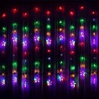 Гірлянда бахрома вулична (зовнішня) Springos 2 м 136 LED Pilot CL4008 Mix