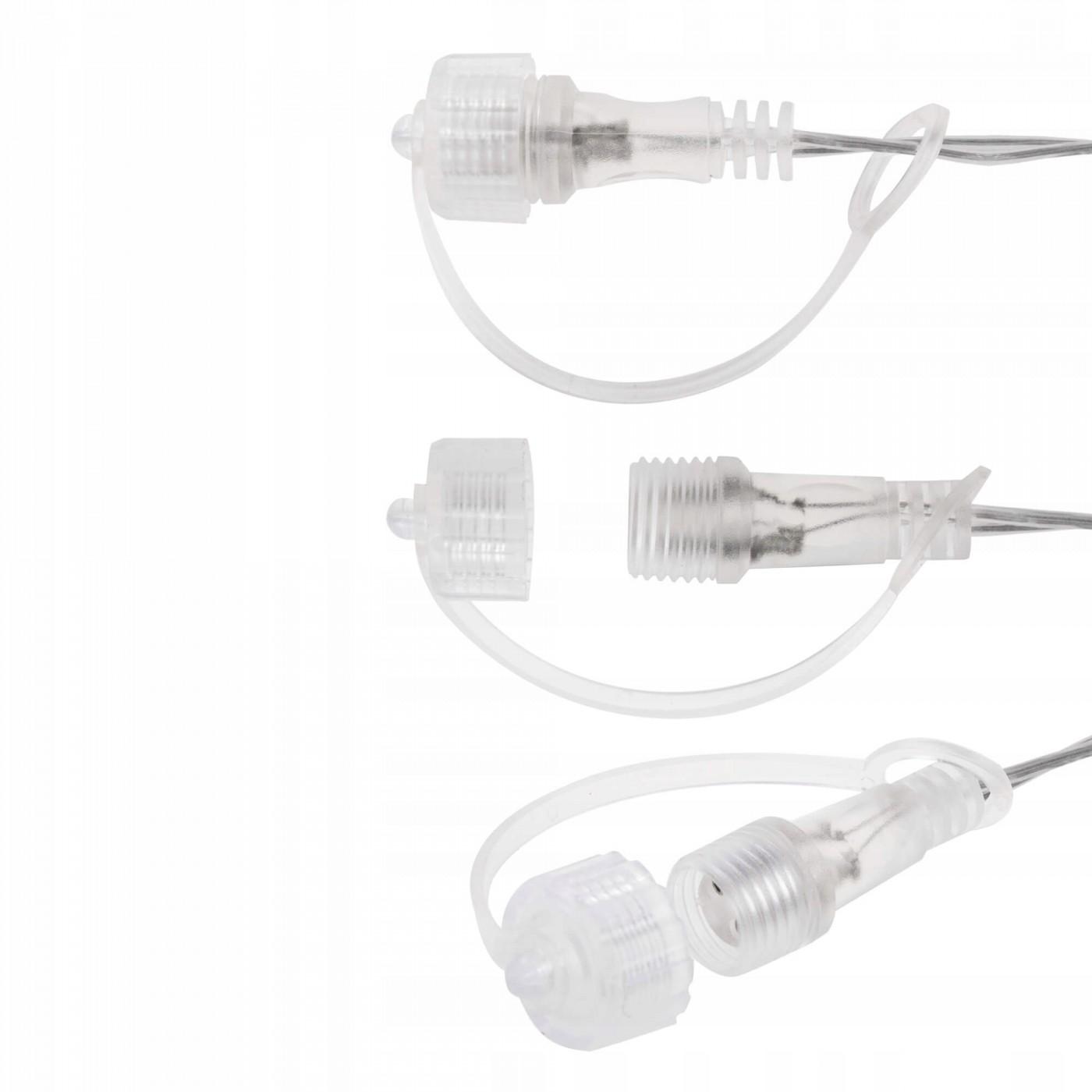 Гірлянда бахрома вулична (зовнішня) Springos 2 м 180 LED CL4004 Warm White