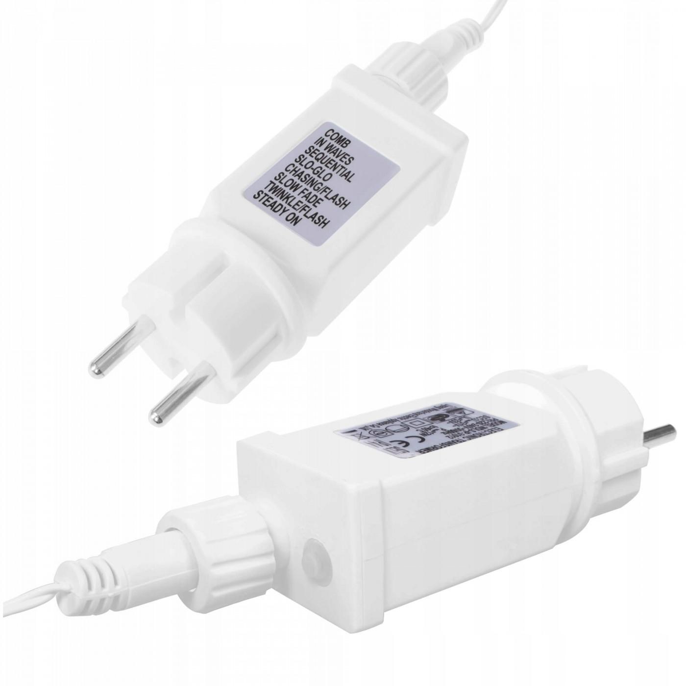 Гірлянда бахрома вулична (зовнішня) Springos 2 м 92 LED CL4009 Cold White