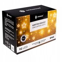 Гірлянда бахрома вулична (зовнішня) Springos 2 м 92 LED CL4009 Cold White