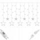 Гірлянда бахрома вулична (зовнішня) Springos 2 м 92 LED CL4010 Warm White