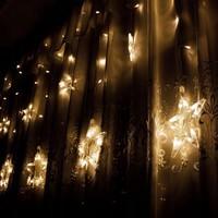 Гірлянда бахрома вулична (зовнішня) Springos 2 м 92 LED CL4010 Warm White