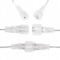 Гірлянда бахрома вулична (зовнішня) Springos 2 м 92 LED CL4010 Warm White