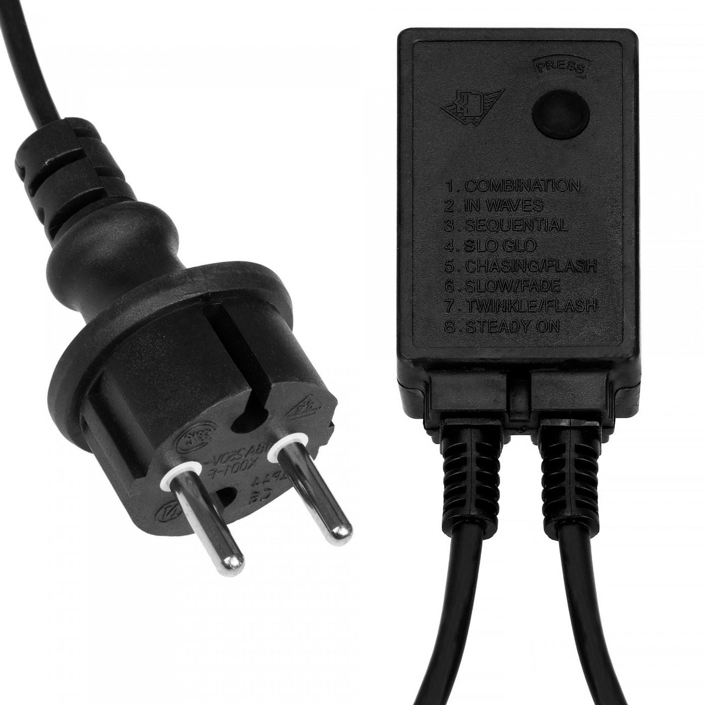 Гірлянда дюралайт вулична (зовнішня) Springos Rope Lights 20 м 480 LED CL1204 Warm White