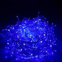 Гірлянда бахрома вулична (зовнішня) Springos 12 м 300 LED + Flash CL0318 Blue