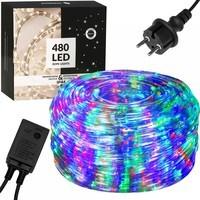 Гірлянда дюралайт вулична (зовнішня) Springos Rope Lights 20 м 480 LED CL1206 Mix