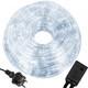 Гірлянда дюралайт вулична (зовнішня) Springos Rope Lights 10 м 240 LED CL1201 Cold White