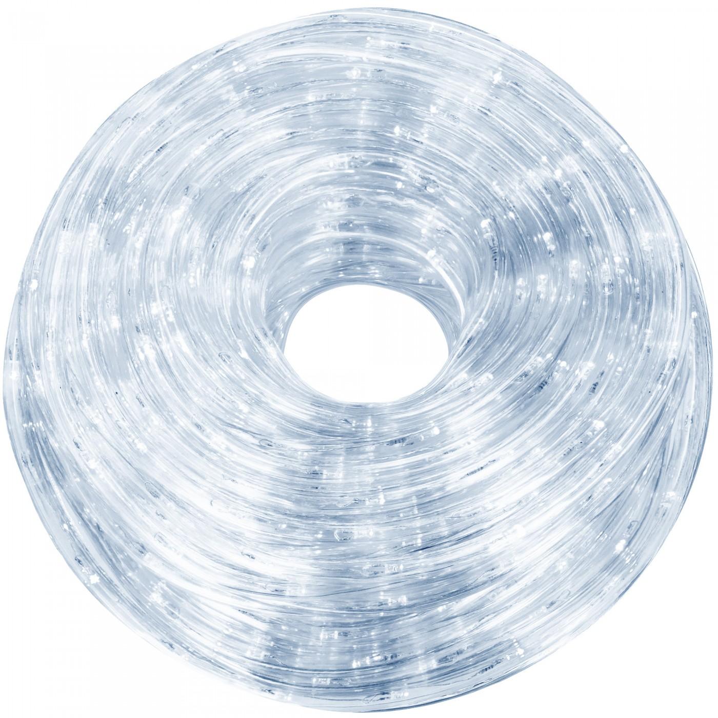 Гірлянда дюралайт вулична (зовнішня) Springos Rope Lights 10 м 240 LED CL1201 Cold White