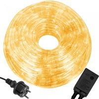 Гірлянда дюралайт вулична (зовнішня) Springos Rope Lights 10 м 240 LED CL1200 Warm White