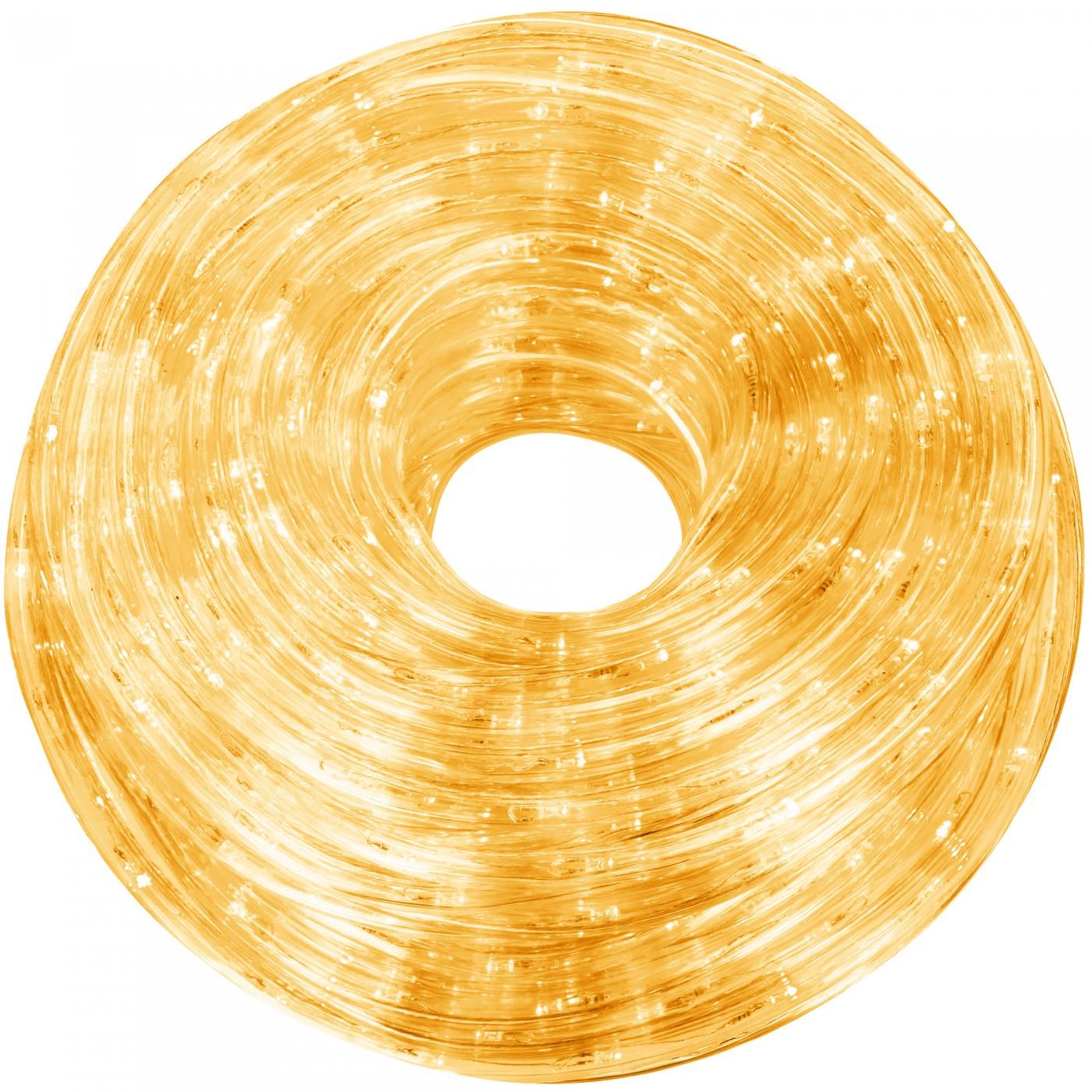 Гірлянда дюралайт вулична (зовнішня) Springos Rope Lights 10 м 240 LED CL1200 Warm White