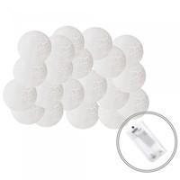 Гірлянда на батареях Springos Cracked Cotton Balls 2 м 10 LED CL0068 Warm White