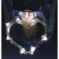 Гірлянда пробка в пляшку на батареях Springos 1.9 м 20 LED CL0027 Cold White