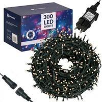 Гірлянда вулична (зовнішня) Springos 15 м 300 LED CL0321 Warm White