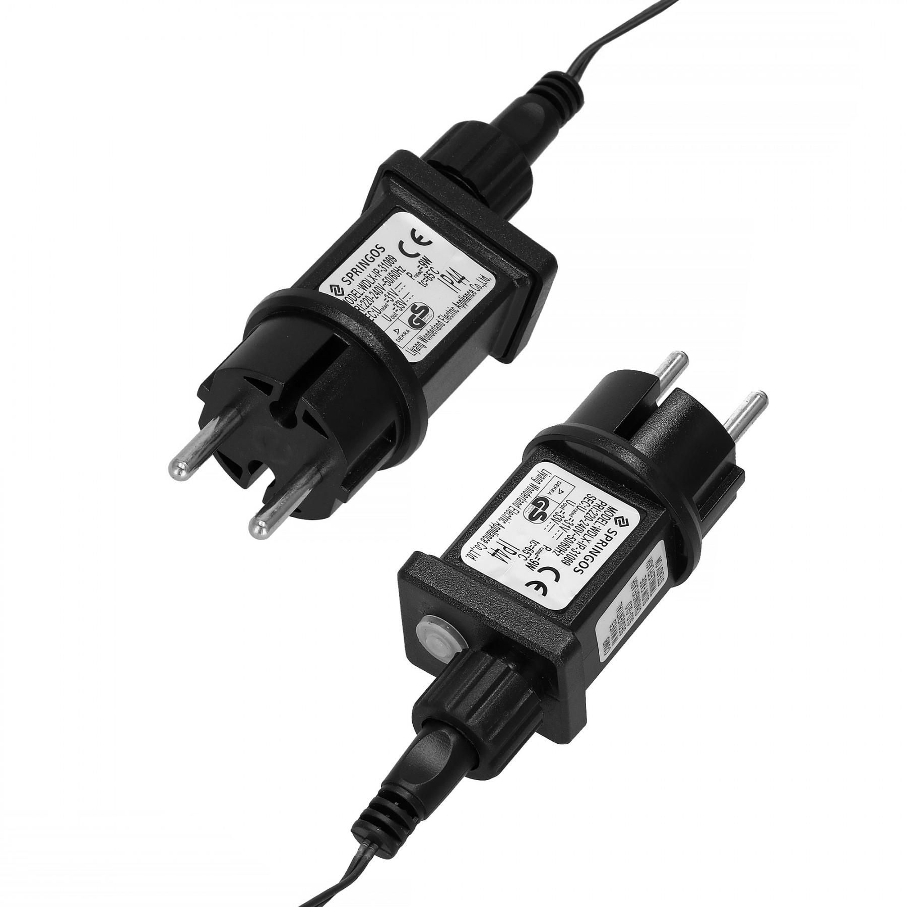 Гірлянда вулична (зовнішня) Springos 15 м 300 LED CL0323 Blue