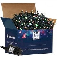 Гірлянда вулична (зовнішня) Springos 15 м 300 LED CL0322 Mix