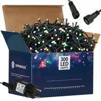 Гірлянда вулична (зовнішня) Springos 15 м 300 LED CL0322 Mix